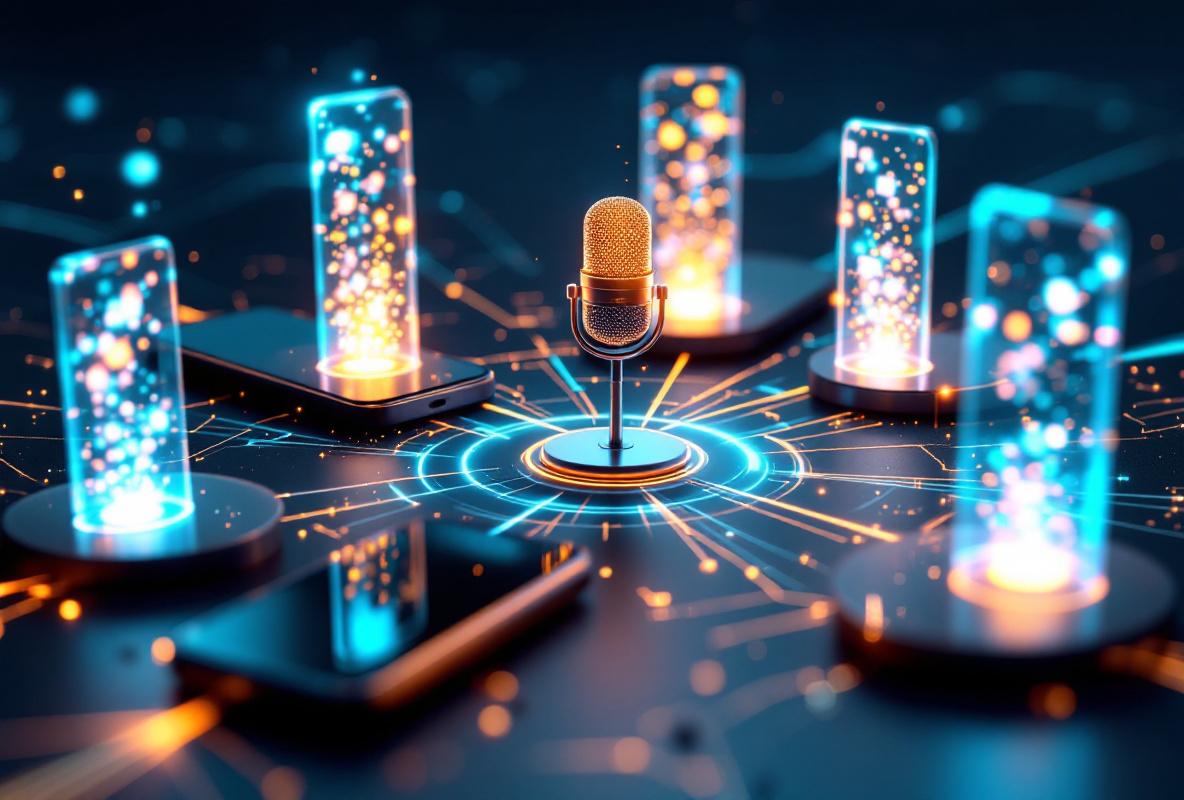 Multi-guest call-in visualization